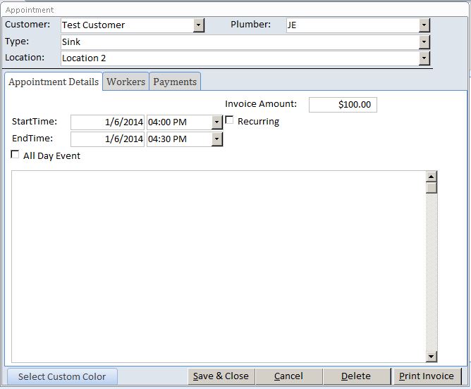 Computer Repairman Contact Tracking Template Outlook Style | Contact Tracking Database